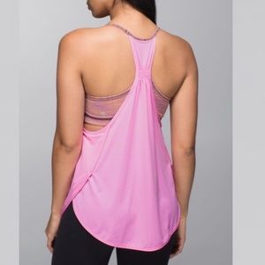 Lululemon tuck me in Tank Top Vintage Pink